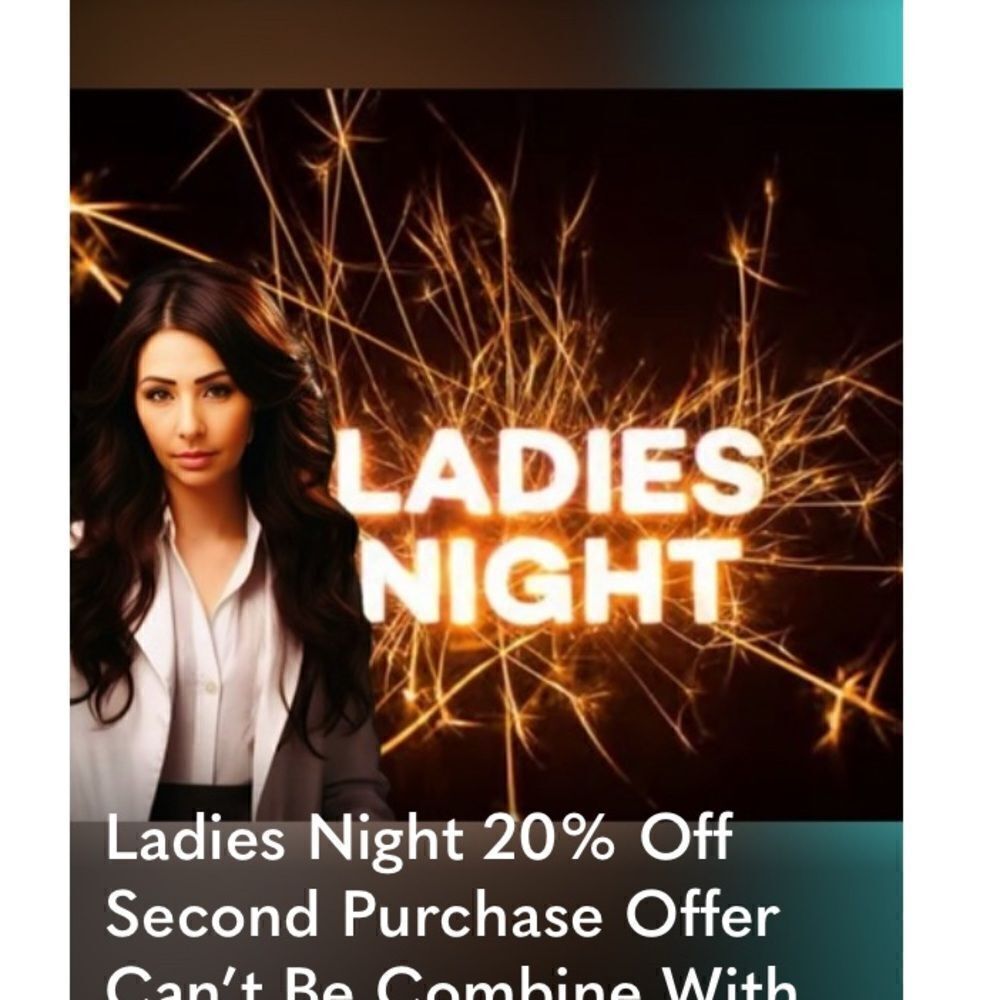 Join tonight ladies nite